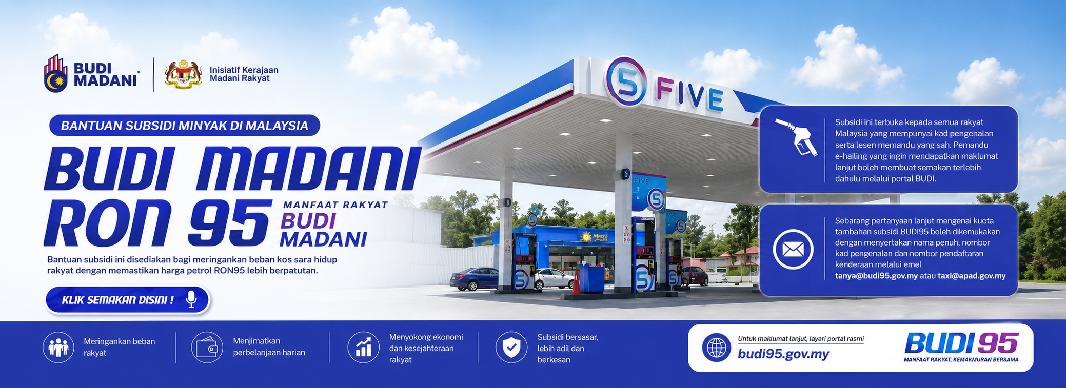 SEMAKAN BUDI95 BAGI EHAILING