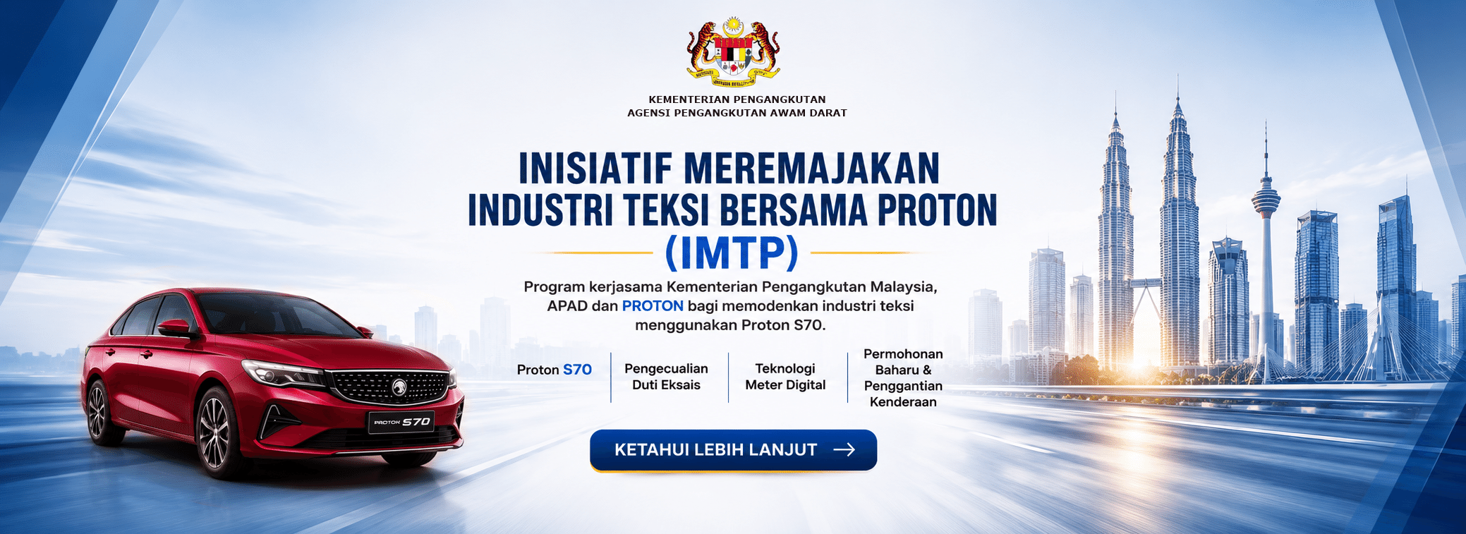 BANNER PROGRAM IMTP BERSAMA PROTON S70