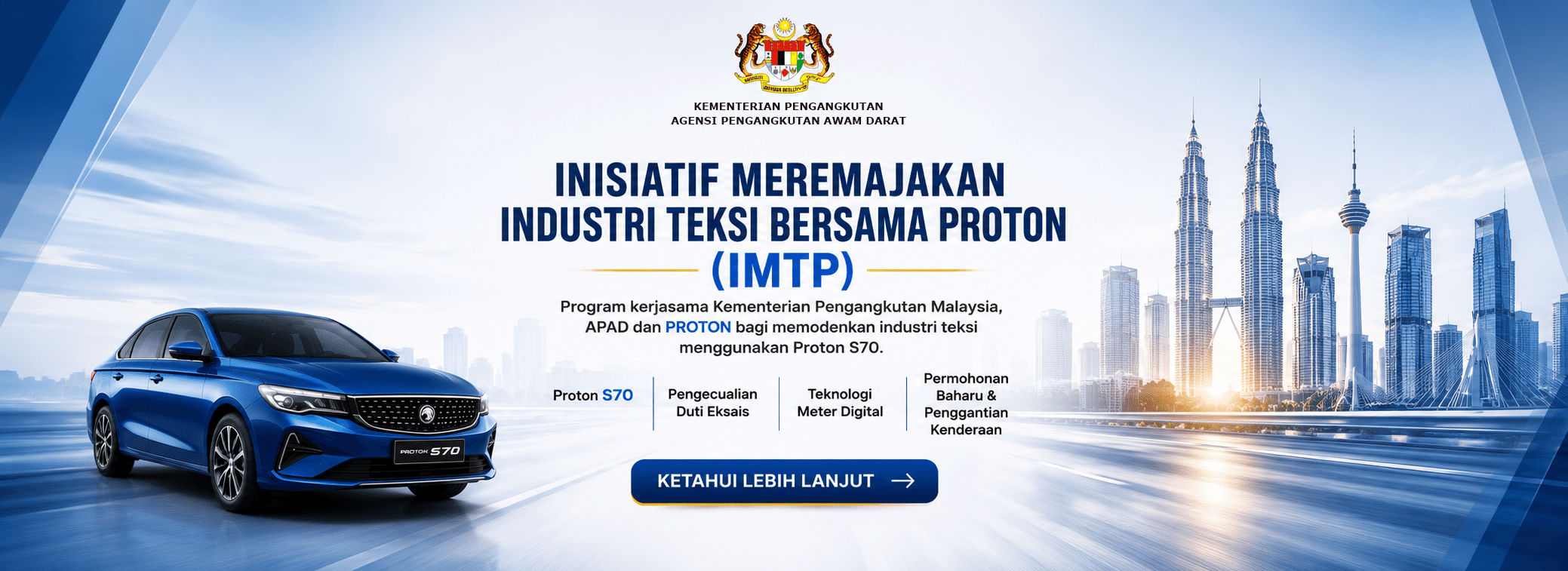 BANNER PROGRAM IMTP BERSAMA PROTON S70