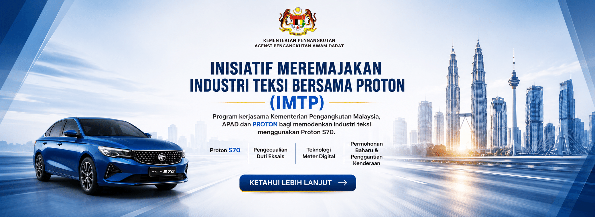 BANNER PROGRAM IMTP BERSAMA PROTON S70