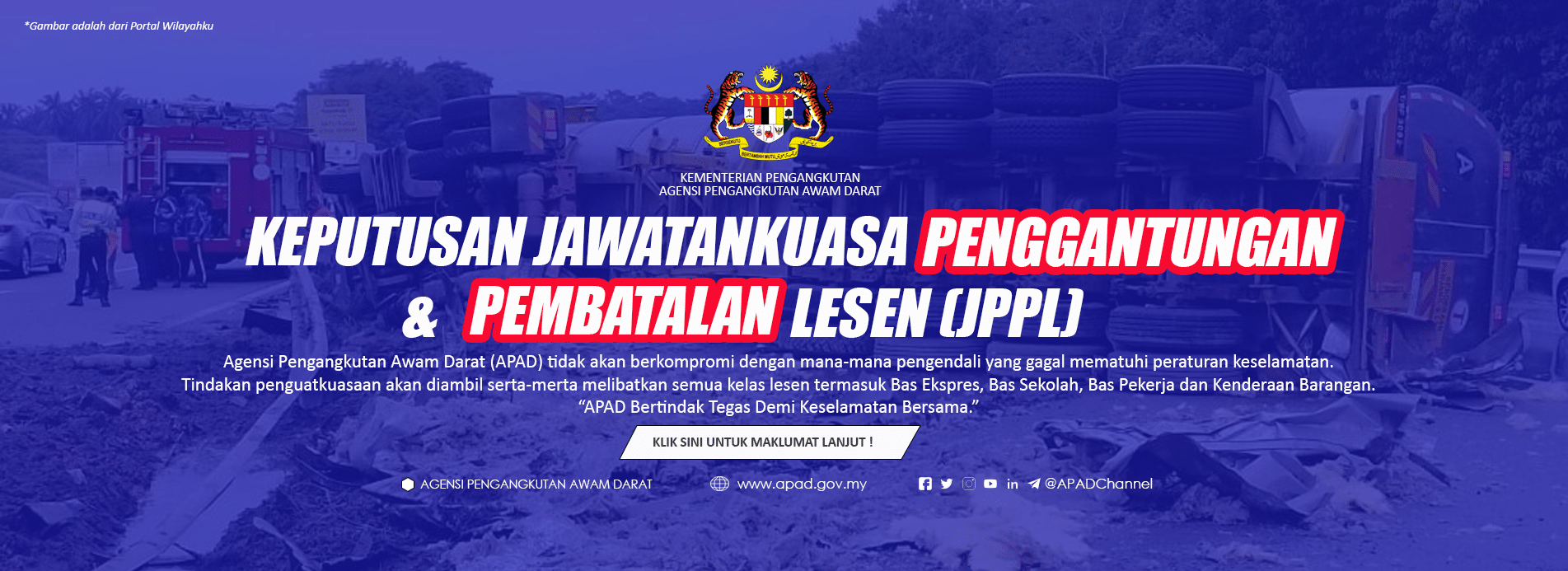 NOTIS PENGGANGTUNGAN & PEMBATALAN LESEN (JPPL) 2025