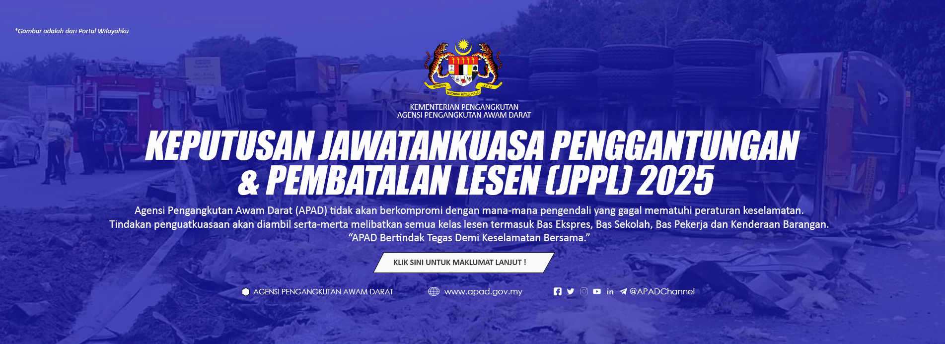 NOTIS PENGGANGTUNGAN & PEMBATALAN LESEN (JPPL) 2025