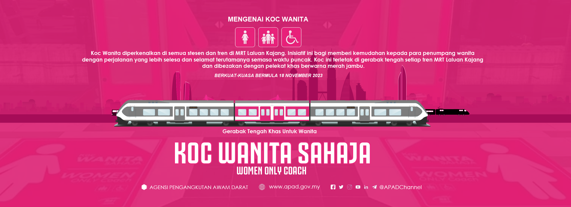 PERATURAN KOC WANITA MRT