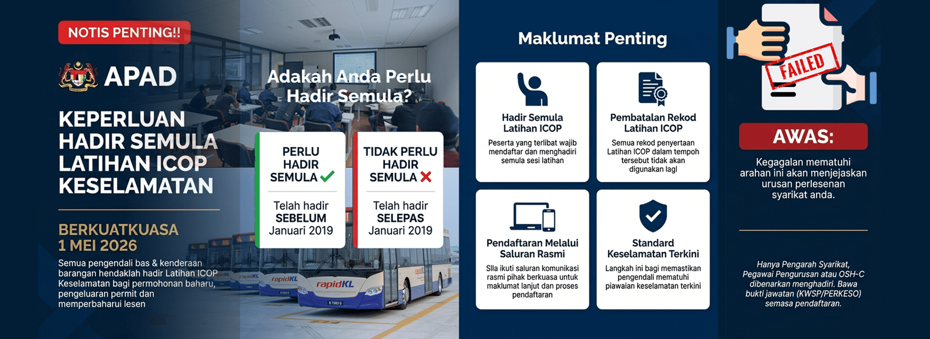 LATIHAN SEMULA  ICOP KESELAMATAN 2026