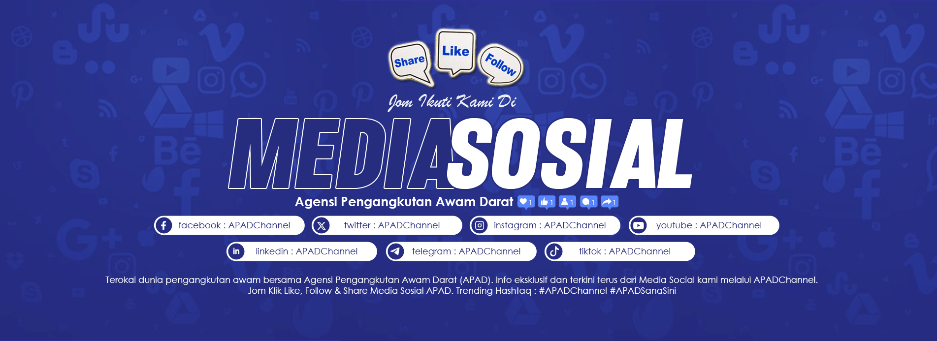 BANNER MEDIA SOSIAL APAD