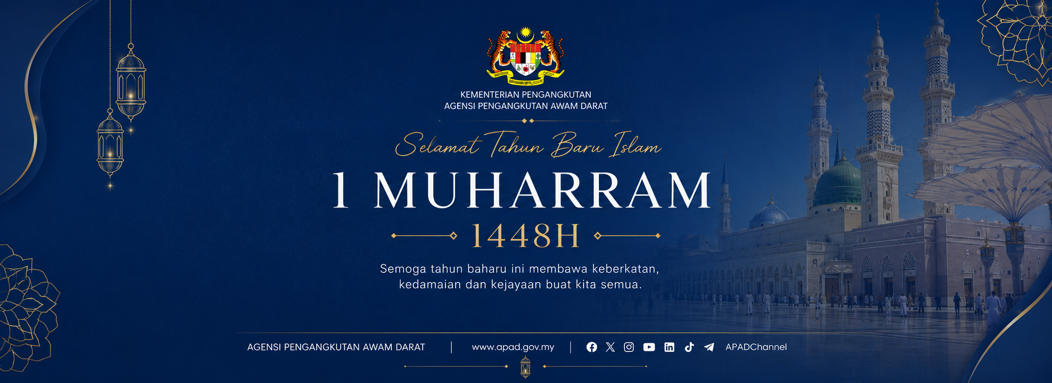 SELAMAT MENYAMBUT AWAL MUHARRAM 1448H