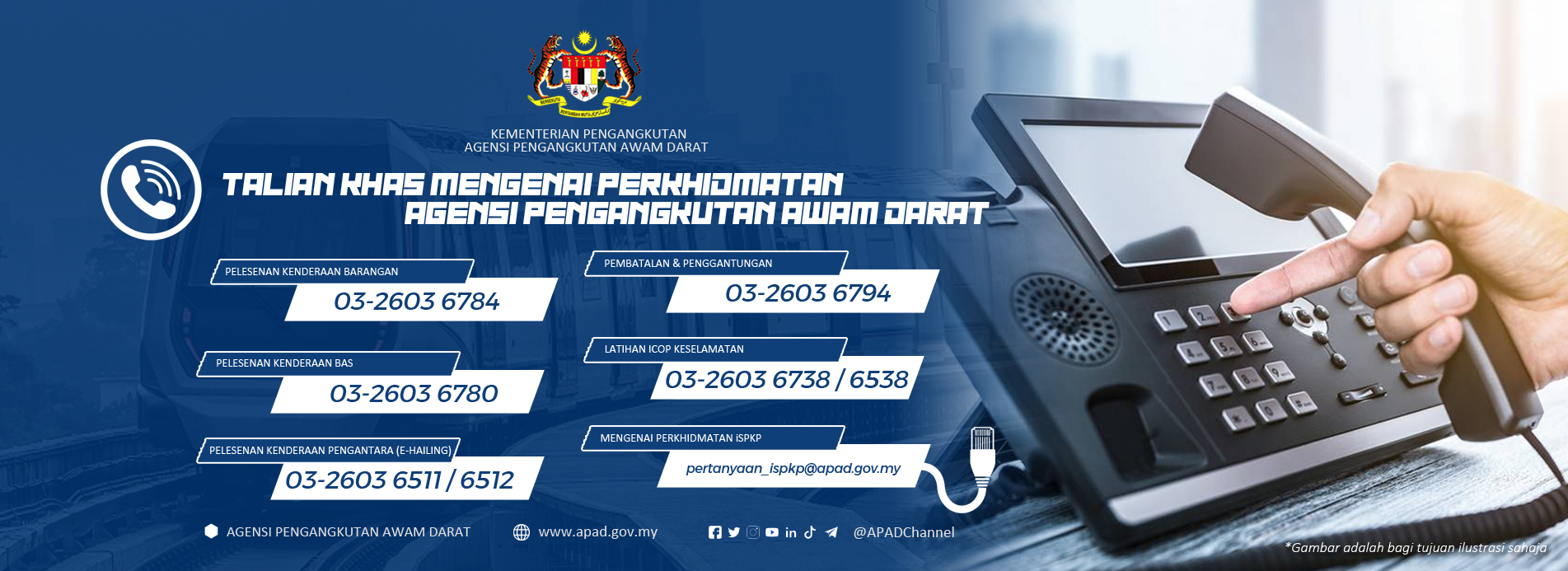 TALIAN TELEFON APAD 2025