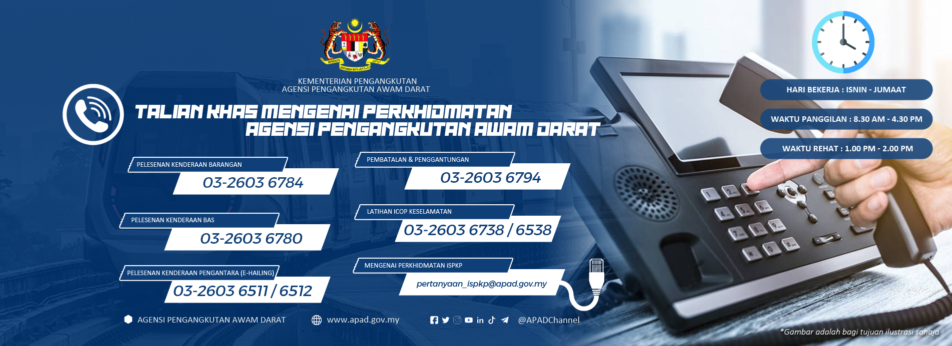 TALIAN TELEFON APAD 2025